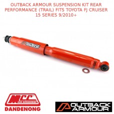 OUTBACK ARMOUR SUSPENSION KIT REAR(TRAIL) FITS TOYOTA FJ CRUISER 15 SERIES 9/10+